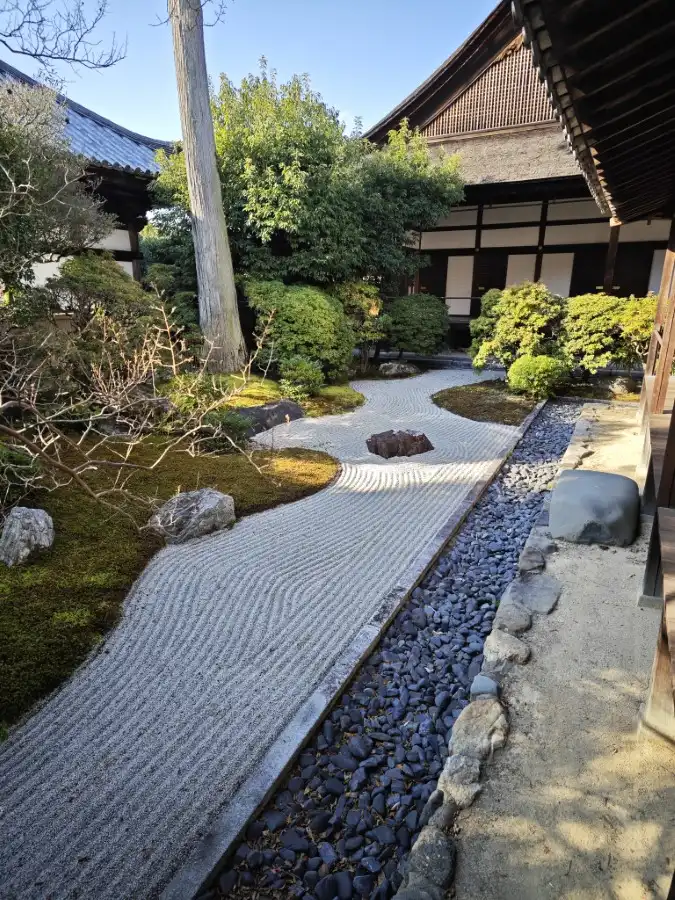 A Un Garden in Daishin-in temple