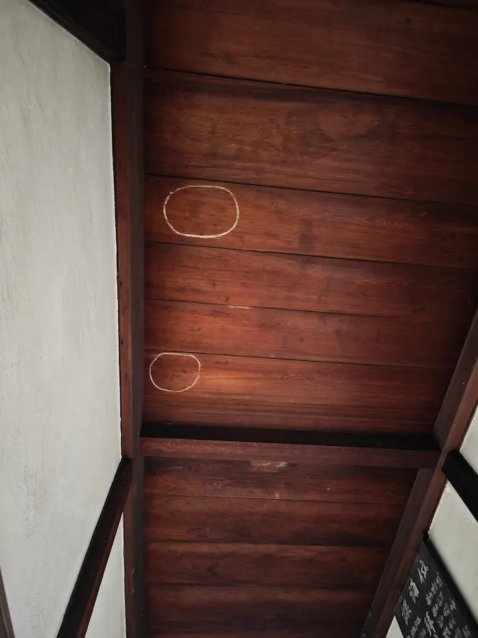 Koshoji Blood ceiling