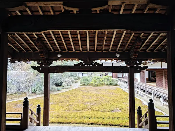 Moss garden in Zuishin-in Temple